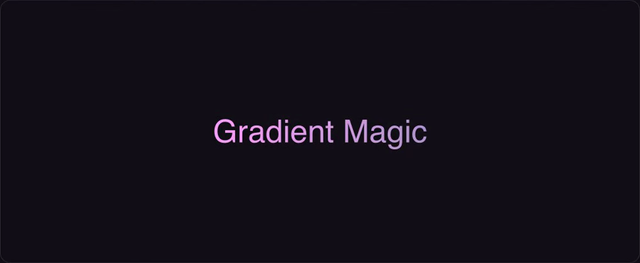 Gradient Text